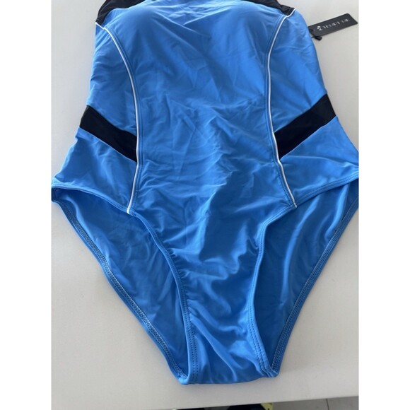 Women One Piece Swimsuit Athletic Racerback Swimwear Training Exercise Slimming - Picture 8 of 13